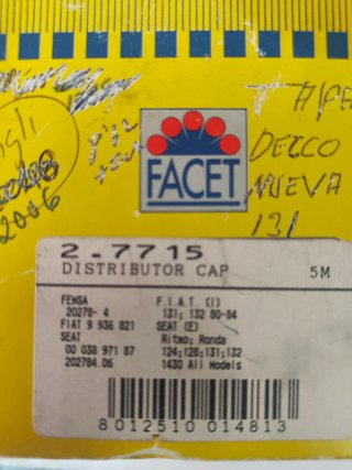 Tapa Delco Facet