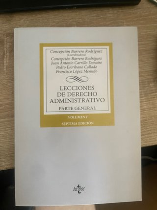 Lecciones de Derecho Administrativo: Parte gene...
