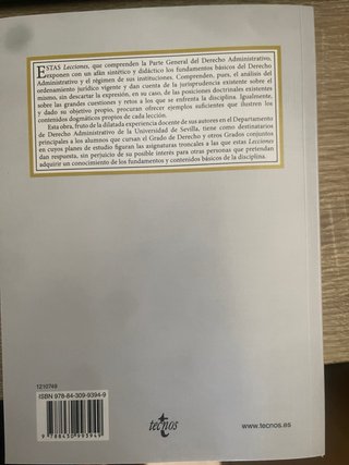 Lecciones de Derecho Administrativo: Parte gene...