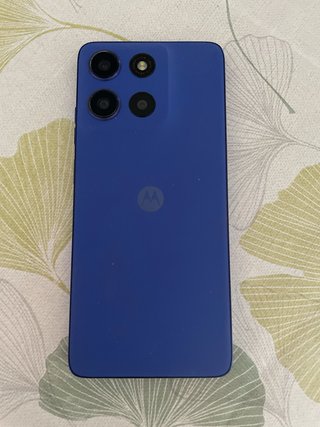 Teléfono Motorola Azul