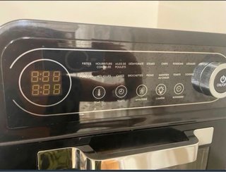 Horno freidora aire LIVOO negro 12L 1600W