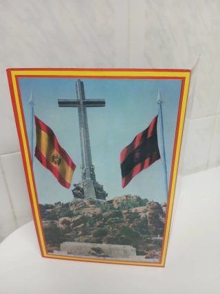 Díptico Falange Española Tomelloso Franco