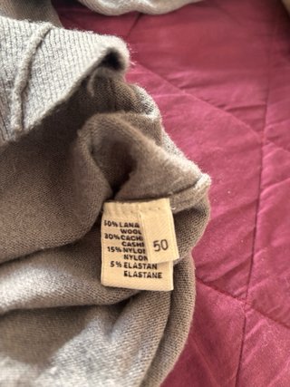 Maglioncini in cashmere grigio