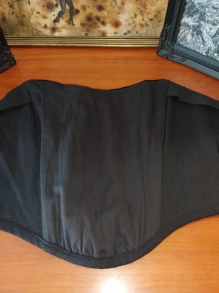 Corsé Mango Terciopelo Negro