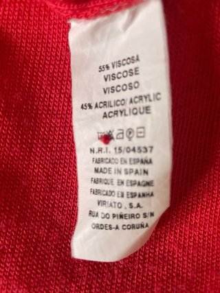 Chaqueta de punto Viriato coral