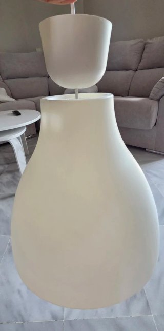 Lámpara de techo blanca Ikea