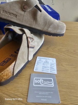 Birkenstock Boston marrón camello