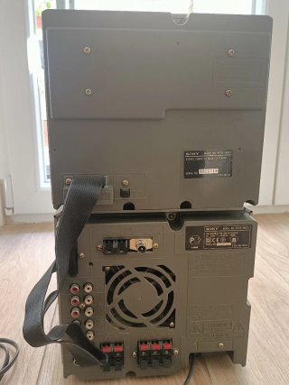 Equipo de música Sony MHC-NX3AV Plata