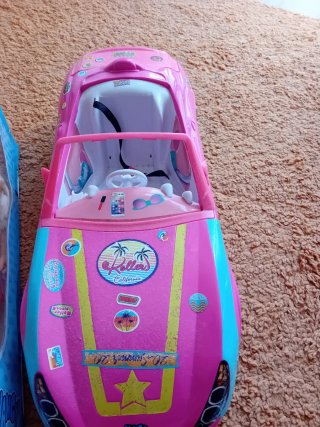 Muñeca Nancy con Coche Rosa de regalo