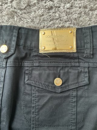 Falda Dolce & Gabbana Negra Corta