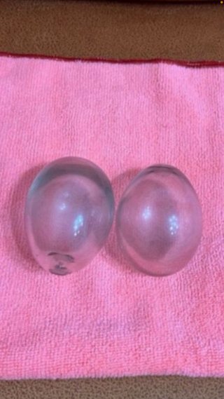 3 ORIGINALES PIEZA CRISTAL.8€. Vintage colección