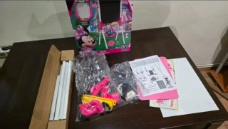 Pizarra Infantil Minnie Mouse 2 en 1