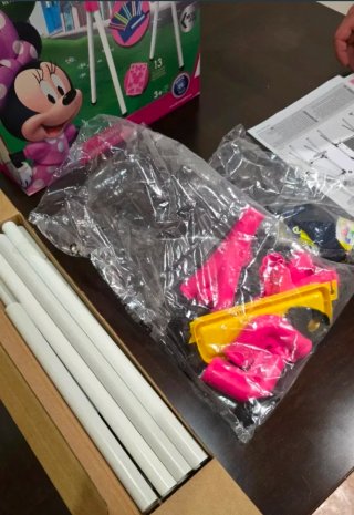 Pizarra Infantil Minnie Mouse 2 en 1