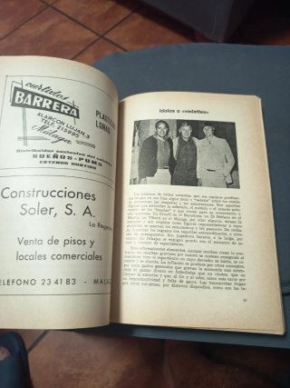 Libro de futbol 1978 historia del MALAGA