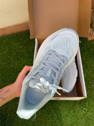 Hoka Bondi 9 Zapatillas Azul/Blanco