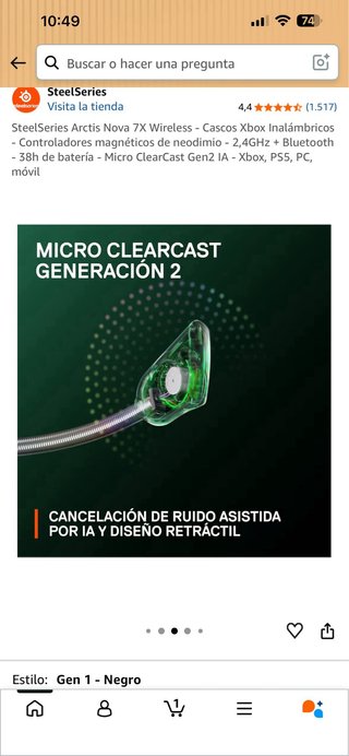 SteelSeries Arctis Nova 7X Wireless Xbox