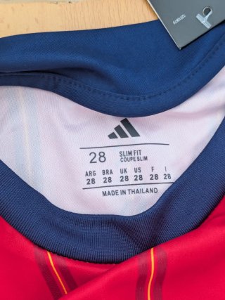 Equipación niño Selección Talla 28
