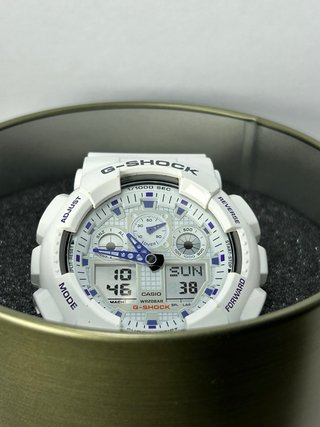 Casio G-Shock GA-100 Blanco