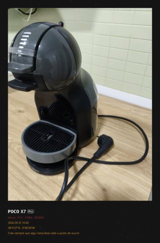 Cafetera Krups Dolce Gusto Gris