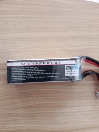 Batería LiPo HRB 4S 14.8V 2200mAh 30C RC