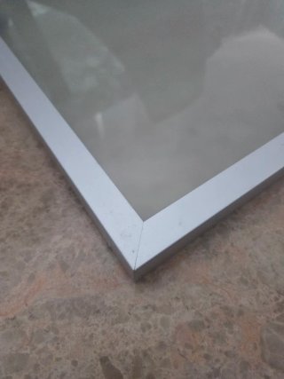 Puertas Vitrina Cocina Cristal y Metal