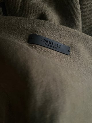 Sudadera Essentials Fear Of God FW24 - Verde Oliva