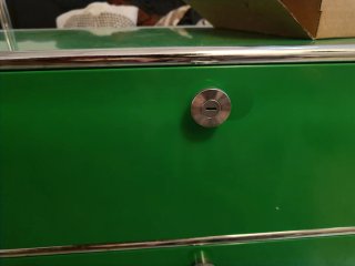 Aparador USM Haller Verde 220x35x85