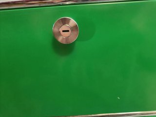 Aparador USM Haller Verde 220x35x85