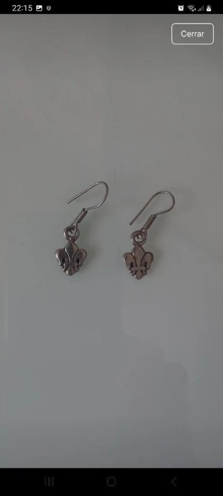 Pendientes Flor de Lis