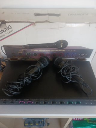 Mezclador Amplificador Karaoke Kawaki K-185