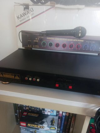 Mezclador Amplificador Karaoke Kawaki K-185