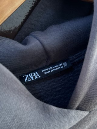 Sudadera Zara Gris/lila