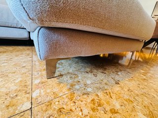 Sofá chaise longue gris