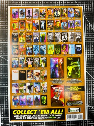 Comic USA Mark Spears Monsters #1 1:100 Blind Bag