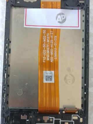 Pantalla LCD Samsung Galaxy A12 Negra