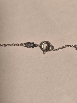 Collar Tous Oso con Perlas Plata
