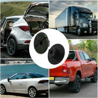 Paquete 50 tuercas plástico negro p/auto A2019900050