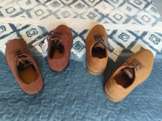 Pack 2 pares zapatos Lefties marrones nuevos