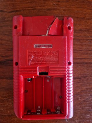 2x Nintendo Game Boy Classic Rojo