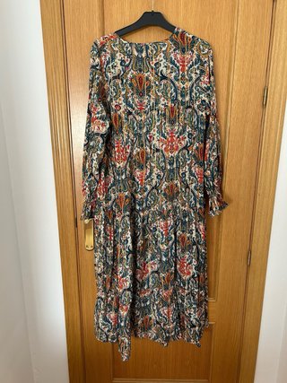 Vestido Zara Túnica Estampado Paisley