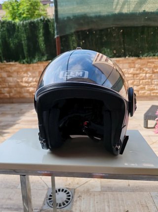 Casco Modular LEM Scooter Negro