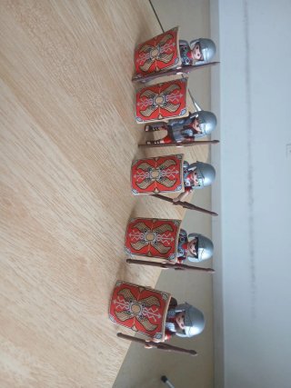Lote 5 Romanos Playmobil