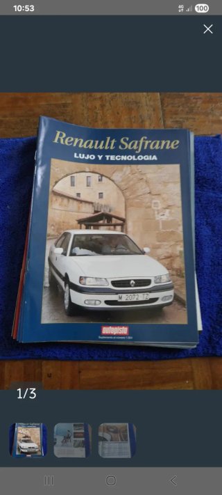 Lote cuadros y revista