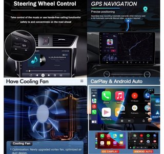 Pantalla CarPlay, para Renault Duster