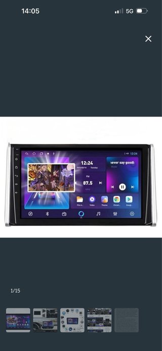 4 Pantalla CarPlay, para Renault Duster