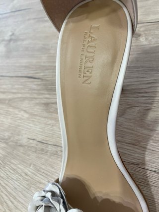 Sandalias Ralph Lauren Flores Talla 38
