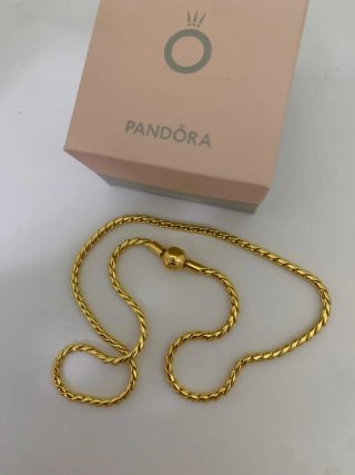 Collar Pandora cierre bola 45 cm