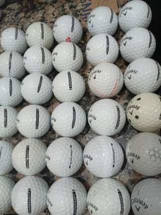30 palline da golf Callaway Supersoft Grado A