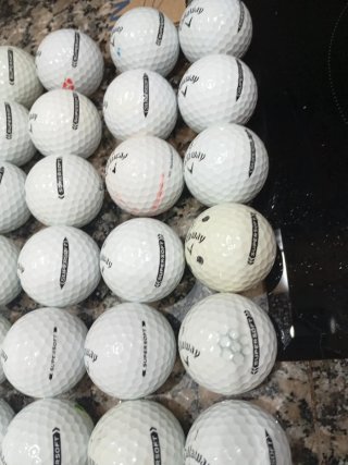30 palline da golf Callaway Supersoft Grado A