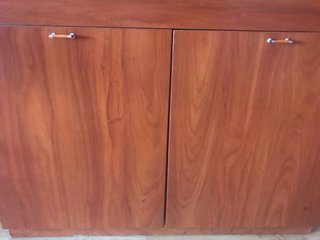 Estantería madera maciza marrón